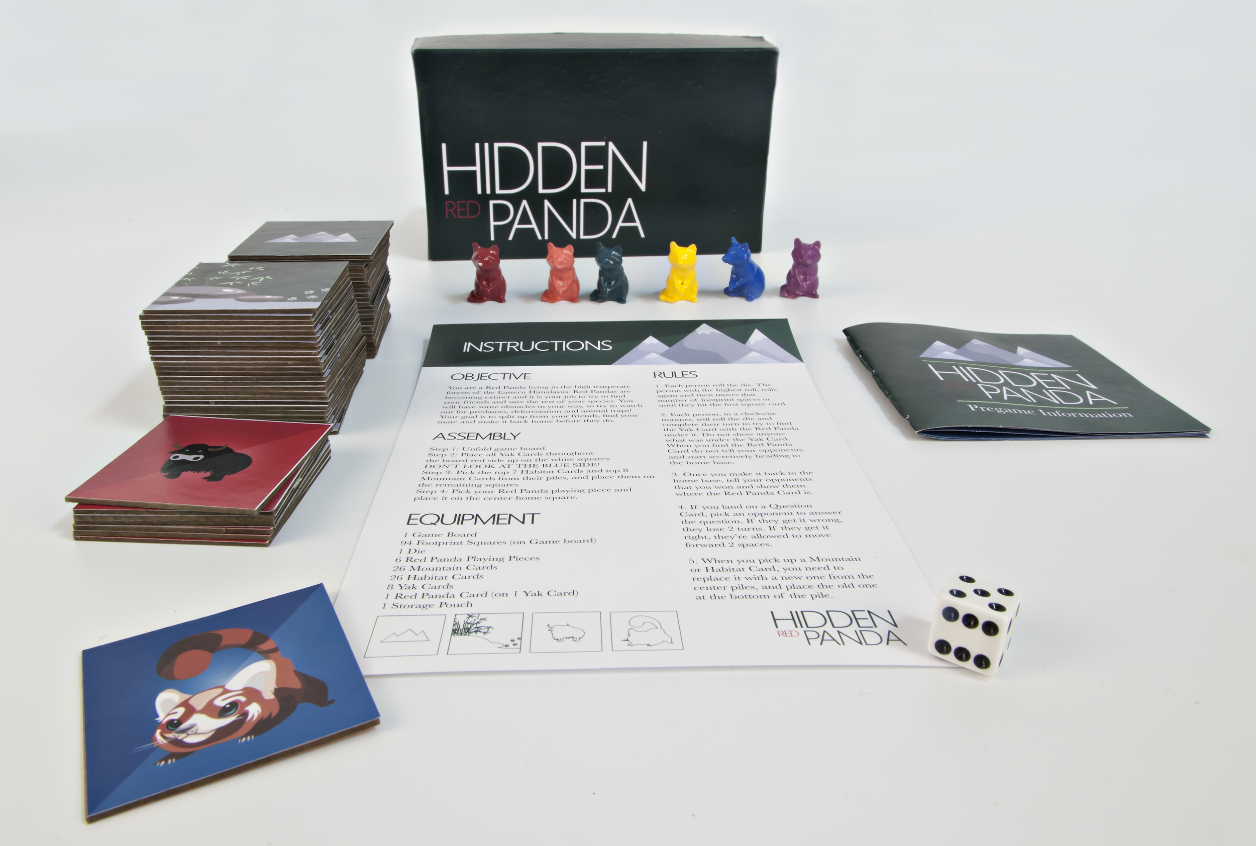 Pieces with Instructions