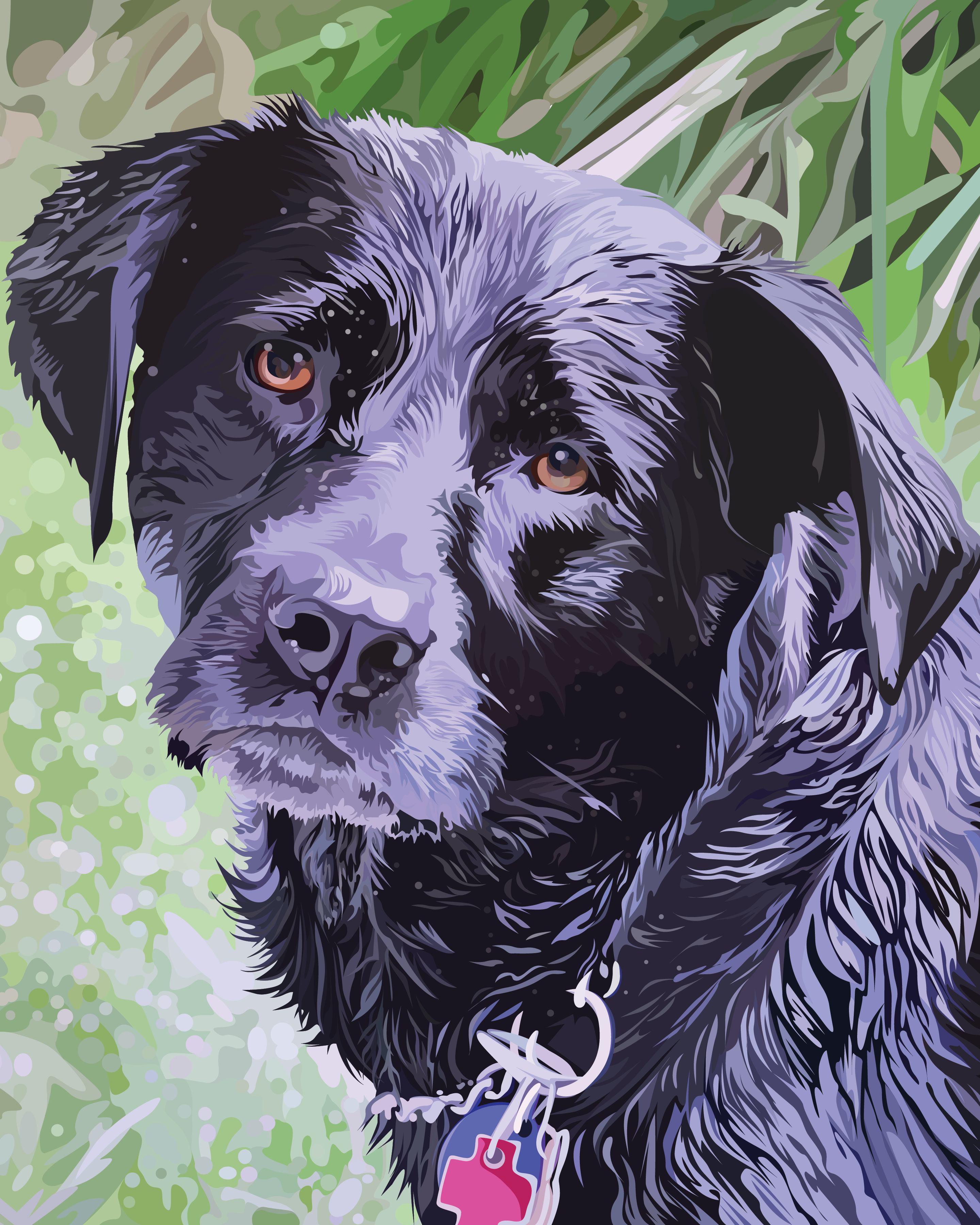 Illustration of a lab