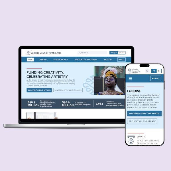 Canada Coucnil for the Arts Redesign Image