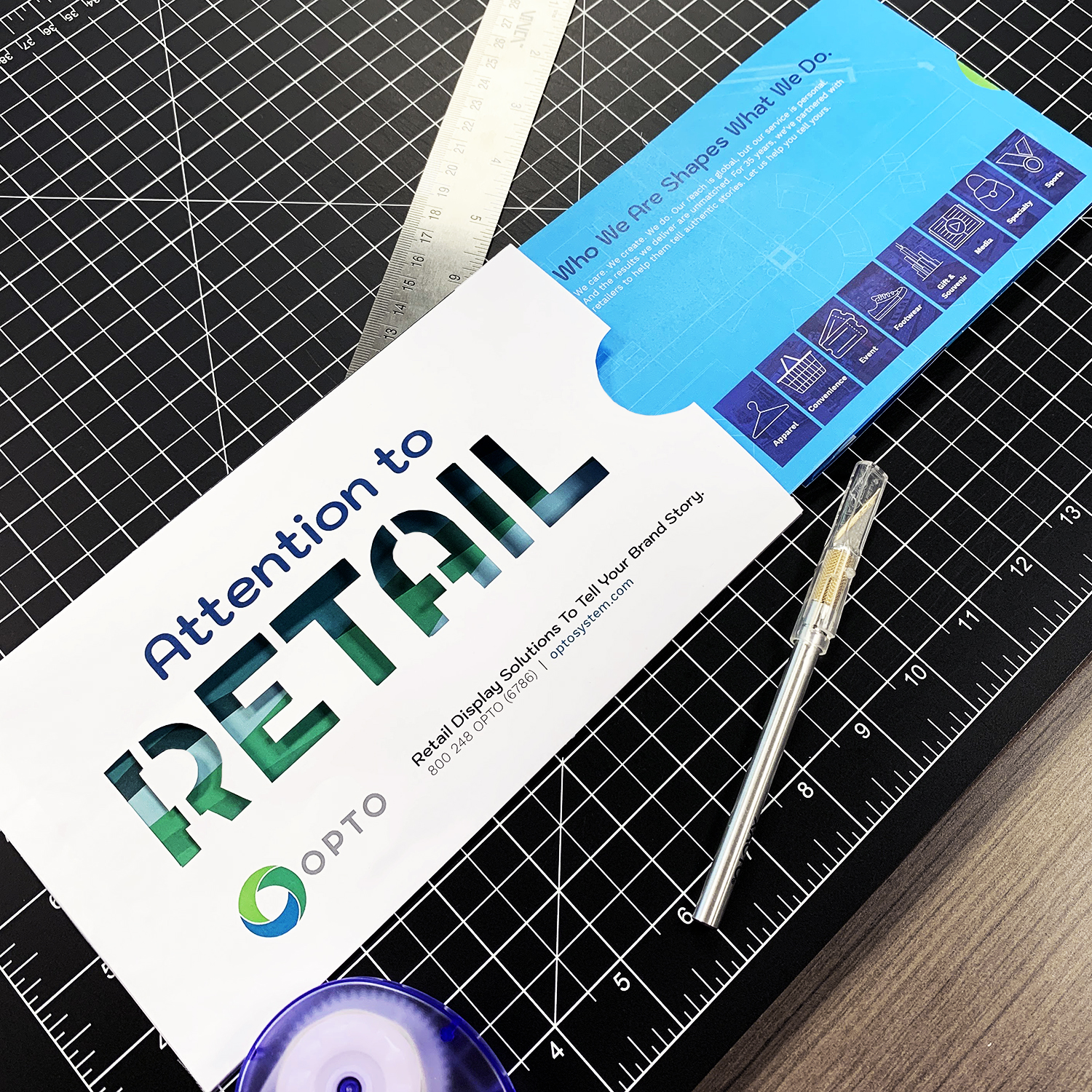 Front and Inside Pull out Mailer