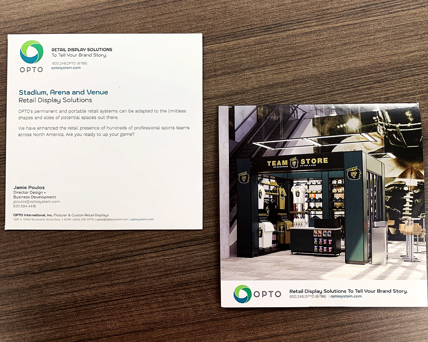 Front and Inside Pull out Mailer